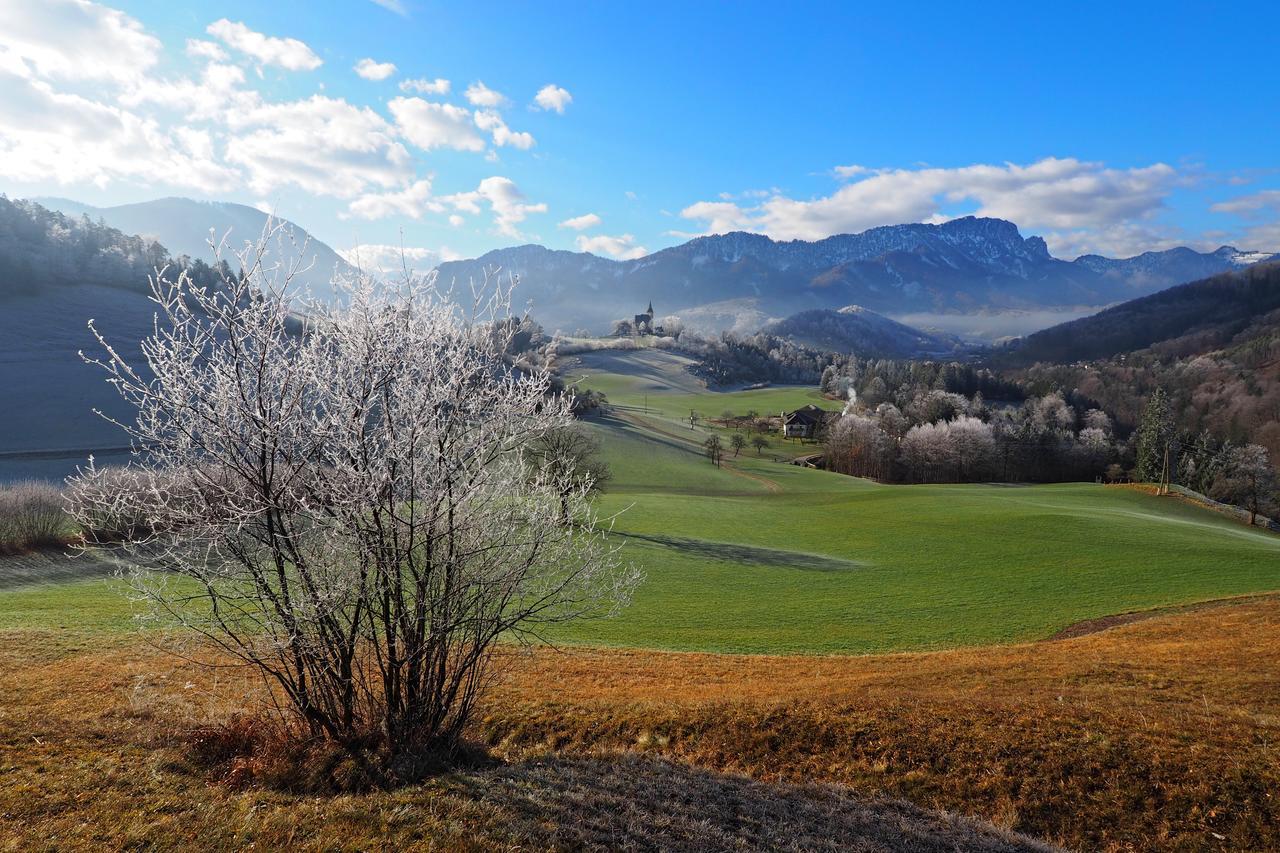 Вилла Ferienhof Unterfuehrholzergut Klaus an der Pyhrnbahn Экстерьер фото